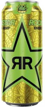 Rockstar Hemp Prickly Cactus Energy 500ml Exotisches Koffeinhaltiges Erfrischung